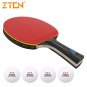 Brand Quality Table Tennis Racket Ddouble Pimples-in Rubber Ping Pong Rocket ten