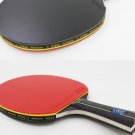 Brand Quality Table Tennis Racket Ddouble Pimples-in Rubber Ping Pong Rocket ten