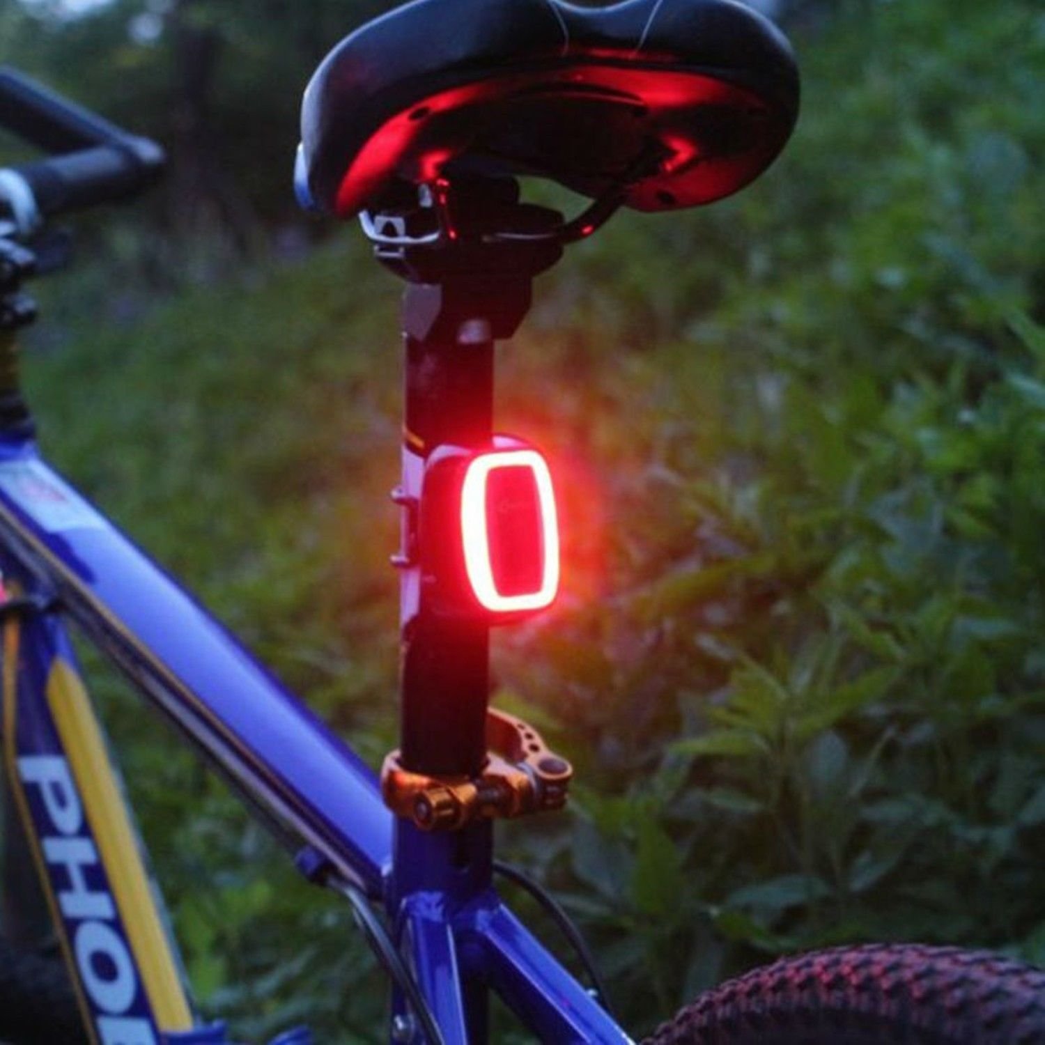 Meilan Smart Bicycle Rear 16 LED Light Bike Tail Shock Daylight Sensor Cycling