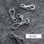 10PCS/LOT EDC Keychain Spring Clasps Climbing Carabiners Camping Bottle Hooks