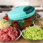 Manual Hand-operated Vegetable Slicer Cutter 3 Stainless Steel Blade Onions