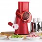 Manual Hand-operated Vegetable Slicer Cutter 3 Stainless Steel Blade Onions