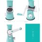 Manual Hand-operated Vegetable Slicer Cutter 3 Stainless Steel Blade Onions