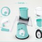 Manual Hand-operated Vegetable Slicer Cutter 3 Stainless Steel Blade Onions