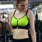 Women Underwear Push Up Front Zipper Sports Bras Big Size Bra Yoga Padded Fitnes