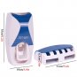 Creative Automatic Plastic Lazy Toothpaste Dispenser 5 Toothbrush Holder Squeeze