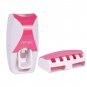 Creative Automatic Plastic Lazy Toothpaste Dispenser 5 Toothbrush Holder Squeeze