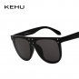 New Brand Design Fashion Pilot Women Sunglasses Rivets Fashion Frame Square Sun