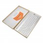 Dual Channel Bluetooth Wireless Keyboard Ultra Thin Portable Keyboard for