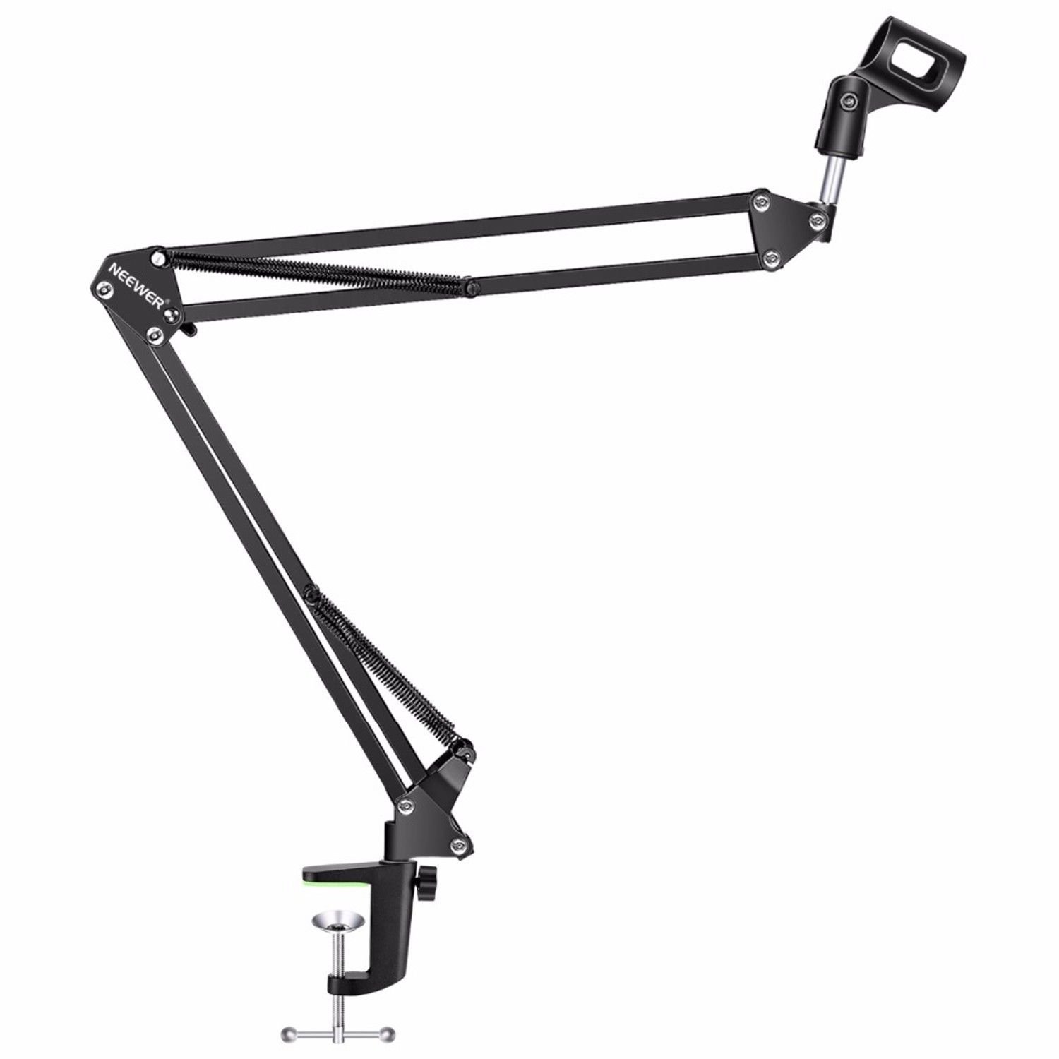 Broadcasting Studio Microphone Mic Stand Boom Scissor Suspension Arm Mount Shock