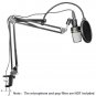 Broadcasting Studio Microphone Mic Stand Boom Scissor Suspension Arm Mount Shock