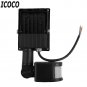 Waterproof High Power 10W PIR Human Body Motion Sensor Foold Light for Pathway O