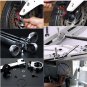 12mm Flexible Combination Ratchet Open End Torque Wrench Geared Spanner Chrome