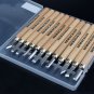 12pcs Woodcut Knife Scorper Wood working Carving Tool  Hobby Arts Craft Scalpel