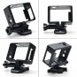 3.5mm External Mini Stereo Microphone Mic Adapter Standard Frame For GoPro Hero4