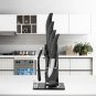 KCASA KF-1 5 Pieces Zirconia Ceramic Knife Set Multi-function Ergonomic Chef Kni