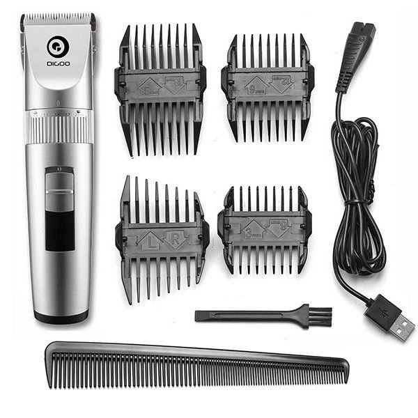 BB-T1 USB Ceramic X-Blade Hair Trimmer Rechargeable Hair Clipper 4X Extra