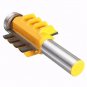 Drillpro RB27 1/2 Inch Shank Reversible Finger Joint Glue Joint Router Bit