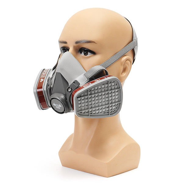 Daniu 6200 N95 Double Gas Mask Protection Filter Chemical Half Face Respirator M