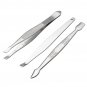 15pcs Stainless Steel Nail Cleaner Set Manicure Kit Clipper Pedicure Scissor Twe