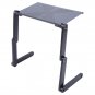 Portable Folding Laptop Table Desk Adjustable Laptop Stand Desk Sofa Bed Tray