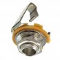 10pcs/set 1/4 inch Metal Guitar Jack Socket Connector Female Panel Mount For Aco