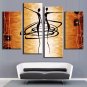 Hot 4 Pcs/Set Modern Abstract Figures Painting Printed on Canvas Dance Lover Fig