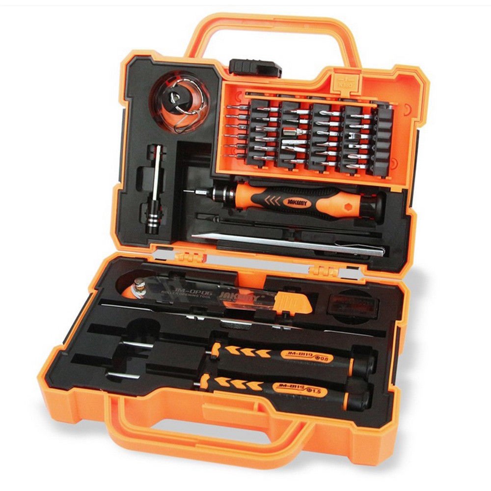 45 in 1 Disassembling Repair Tool Multi Bits Precision Screwdriver Set Tweezers