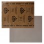 3 Sheets Grit 3000 5000 7000 Wet and Dry Sandpaper Polishing Abrasive Waterproof
