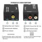 Digital to Analog Audio Converter Adapter Optical Coaxial Toslink Signal to Anal