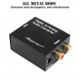 Digital to Analog Audio Converter Adapter Optical Coaxial Toslink Signal to Anal