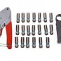 Multitool Wire Stripping Squeezing Pliers Coaxial Cable Cold Press Clamp RG59 RG