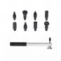 PDR Repair Tools Set Tap Down 9Heads Rubber Hammer Paintless Dent Tool multi-fun