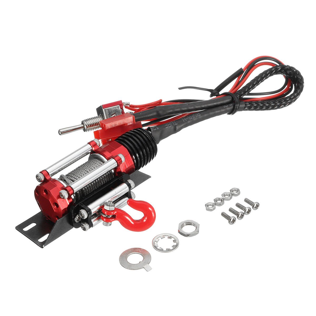 Winch Traction System For 1/10 Axial SCX10 Remote Control Automatic Crawler RC