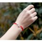 925 Sterling Silver Beads Shamballa Bracelet Red  Rope Lucky Bangle Charm Bracel
