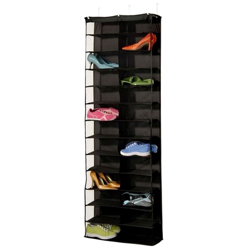 26 Pairs Shoes Rack Storage Organizer Over the Door Shoe Storage Bag Space Saver