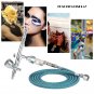 Professional Airbrush Kit Dual Action Gravity Feed spray paint gun 9cc
