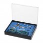 Professional Airbrush Kit Dual Action Gravity Feed spray paint gun 9cc