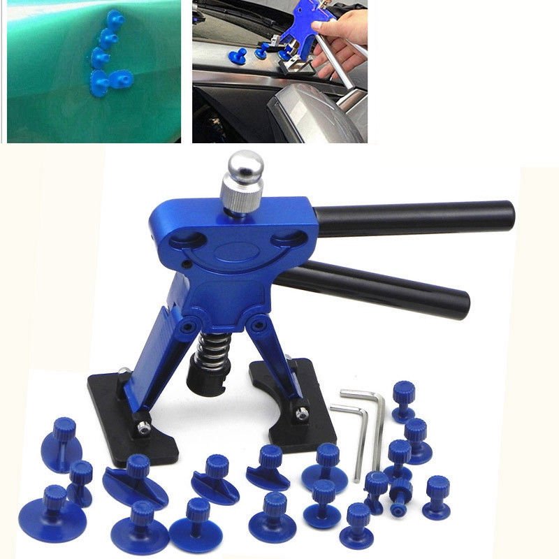 Mayitr Dent Lifter Puller Car Body Paintless Dent Repair Tools Set Hail Repair