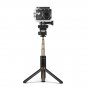 Sports Versatile 3 in 1 Bluetooth Tripod Selfie Sticks for Sport Camera Phone