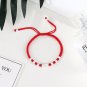 S925 Sterling Silver Bell Lucky Red Rope Shambala Bracelet for man&women gift