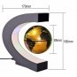 EU Blue Levitation Anti Gravity Globe Magnetic Floating Globe World Map LED Ligh