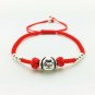 925 Sterling Silver Dog Chinese Zodiac Lucky Red Rope Shamballa Bracelet Handm