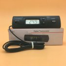 High Quality Digital Thermometer Auto LCD Display In Out Clock for Car Aquarium