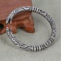 New 925 sterling silver jewelry retro Thai silver embossed personality domineeri