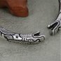 New 925 sterling silver jewelry retro Thai silver embossed personality domineeri