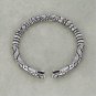 New 925 sterling silver jewelry retro Thai silver embossed personality domineeri