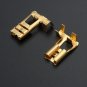 Tin Plate Brass Terminal Repair Kit Male Female Connector Wiring Loom Automotive