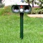 Ultrasonic Solar Power Animal Repeller Infrared Sensor Cat Dog Snake Rat Repeler