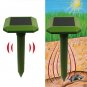 GreatHouse Solar Power Sonic Wave Mouse Snake Repeller Outdoor Garden Animal Exp